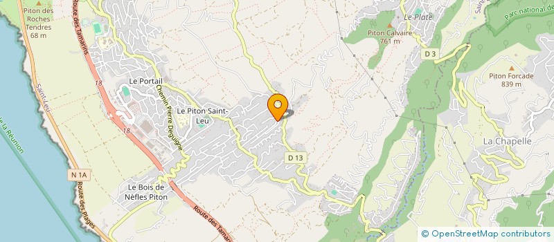 localisation de l'entreprise MONSIEUR SEBASTIEN DIJOUX à SAINT-LEU