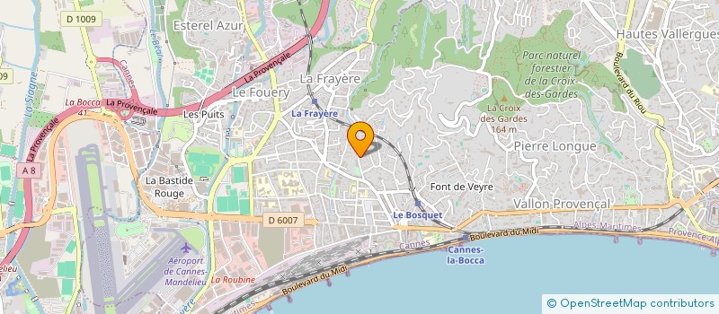 localisation de l'entreprise MONSIEUR SEBASTIEN DOBIS à CANNES