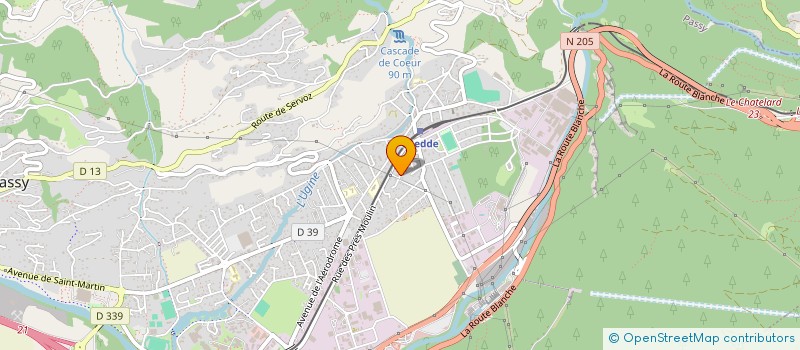 localisation de l'entreprise MONSIEUR SEBASTIEN DOCHE  PASSY