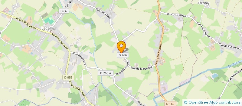 localisation de l'entreprise MONSIEUR SEBASTIEN DOCQUOIS  LECELLES