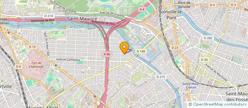 localisation de l'entreprise MONSIEUR SEBASTIEN DODINOT à MAISONS-ALFORT
