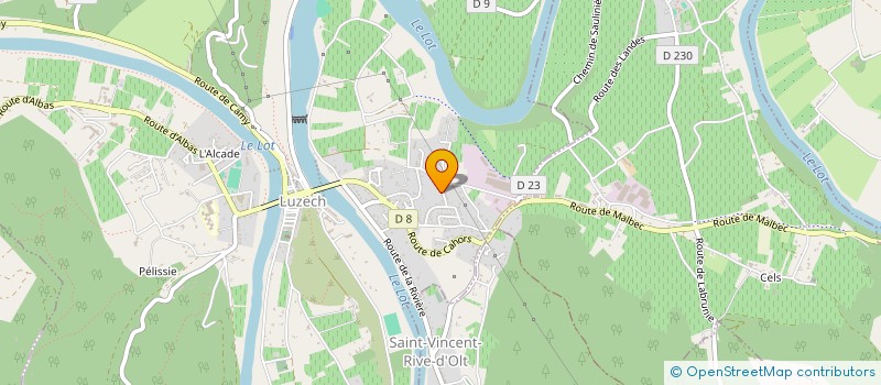 localisation de l'entreprise MONSIEUR SEBASTIEN DOIGNON  LUZECH