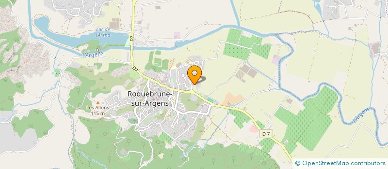 localisation de l'entreprise MONSIEUR SEBASTIEN DOMATO à ROQUEBRUNE-SUR-ARGENS