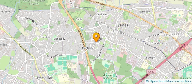localisation de l'entreprise MONSIEUR SEBASTIEN DOMINGUEZ à EYSINES