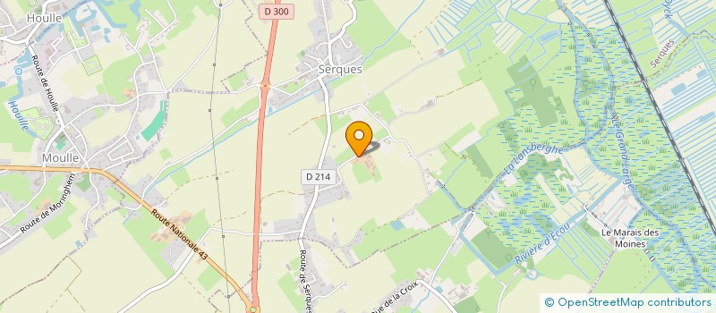 localisation de l'entreprise MONSIEUR SEBASTIEN DONCRE  SERQUES