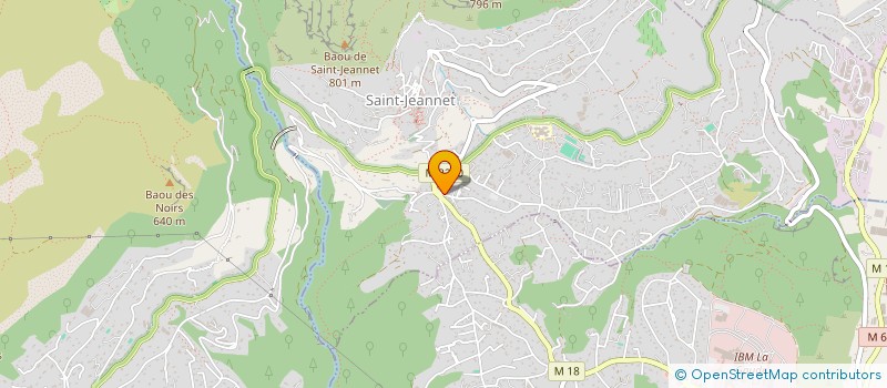 localisation de l'entreprise MONSIEUR SEBASTIEN DONZEAU  SAINT-JEANNET