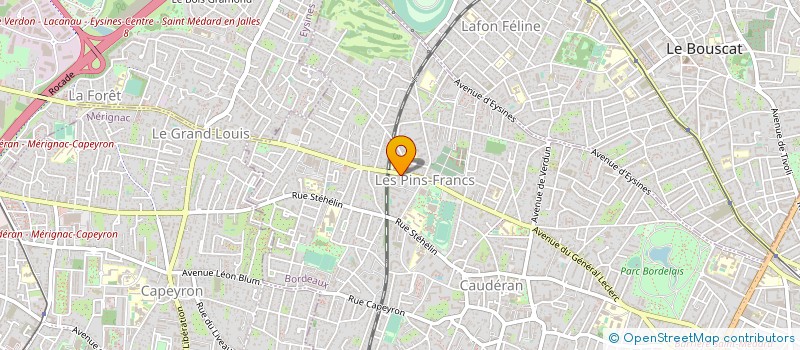 localisation de l'entreprise MONSIEUR SEBASTIEN DORIGNAC à BORDEAUX