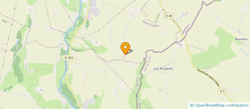 localisation de l'entreprise MONSIEUR SEBASTIEN DORON à MONTAILLE