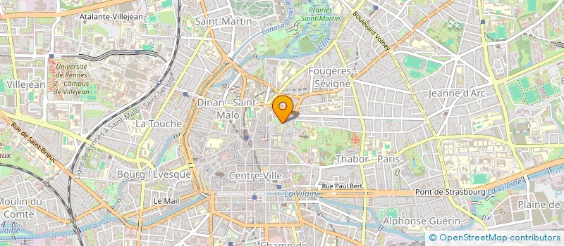 localisation de l'entreprise MONSIEUR SEBASTIEN DOUABIN  RENNES