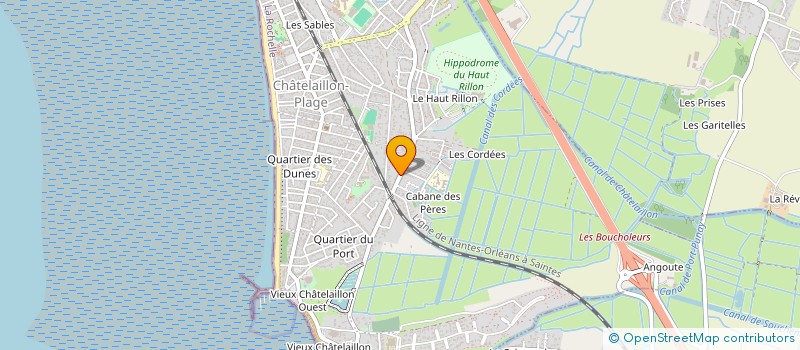 localisation de l'entreprise MONSIEUR SEBASTIEN DOUCET à CHATELAILLON-PLAGE