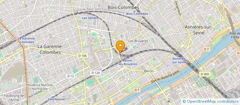 localisation de l'entreprise MONSIEUR SEBASTIEN DOUETIL à ASNIERES-SUR-SEINE