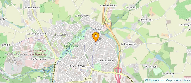 localisation de l'entreprise MONSIEUR SEBASTIEN DOUILLARD à CARQUEFOU
