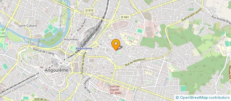 localisation de l'entreprise MONSIEUR SEBASTIEN DOUMIC à ANGOULEME