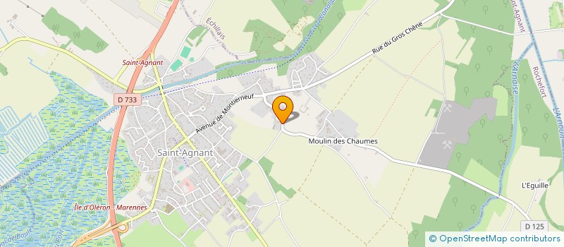 localisation de l'entreprise MONSIEUR SEBASTIEN DOUSSIN  SAINT-AGNANT