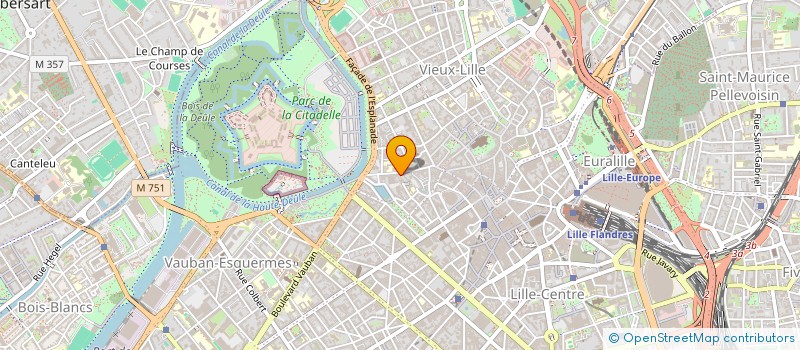 localisation de l'entreprise MONSIEUR SEBASTIEN DRAIN à LILLE