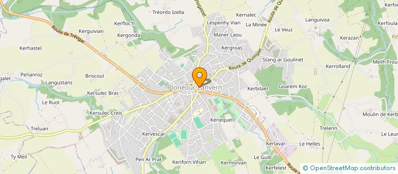 localisation de l'entreprise MONSIEUR SEBASTIEN DREAU à PLONEOUR-LANVERN