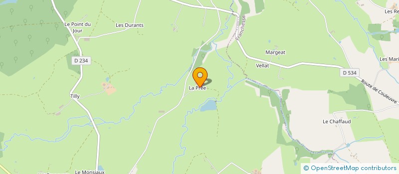 localisation de l'entreprise MONSIEUR SEBASTIEN DROUET  SAINT-PLAISIR