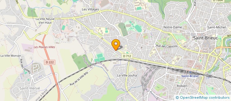 localisation de l'entreprise MONSIEUR SEBASTIEN DROUIN à SAINT-BRIEUC