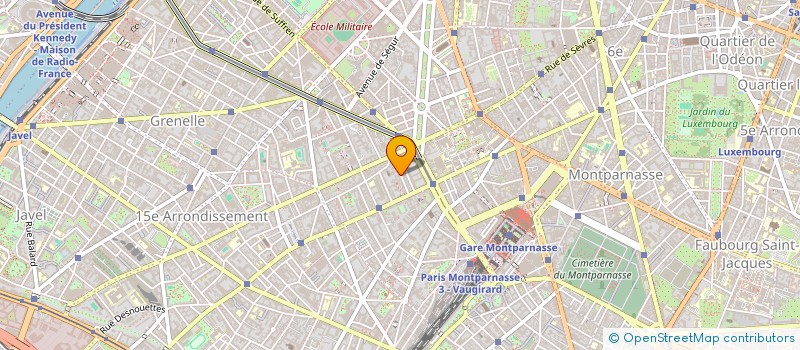 localisation de l'entreprise MONSIEUR SEBASTIEN DU LAURENS D'OISELAY  PARIS