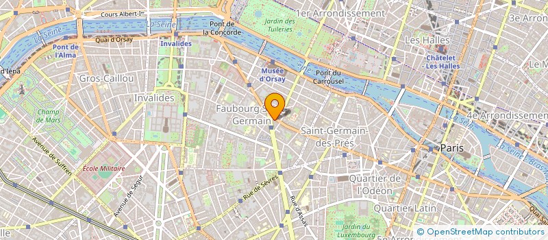 localisation de l'entreprise MONSIEUR SEBASTIEN DU PUY-MONTBRUN  PARIS