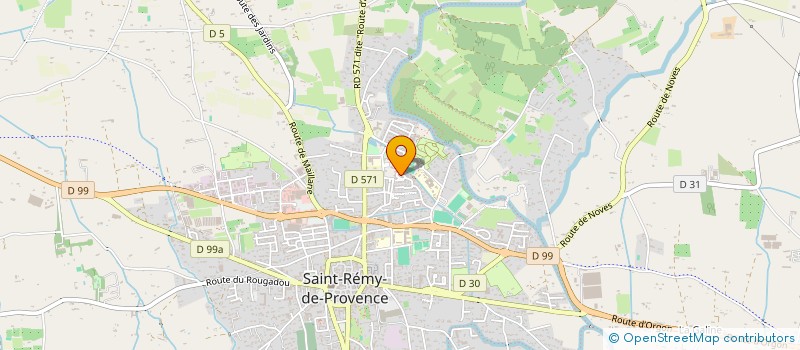 localisation de l'entreprise MONSIEUR SEBASTIEN DUBEAUX  ST REMY DE PROVENCE