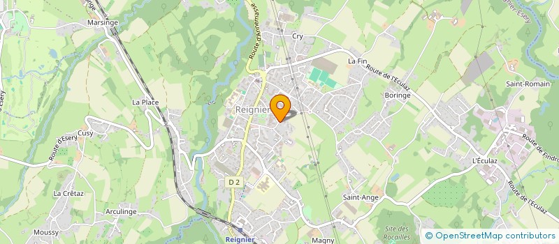localisation de l'entreprise MONSIEUR SEBASTIEN DUBOIS à REIGNIER-ESERY