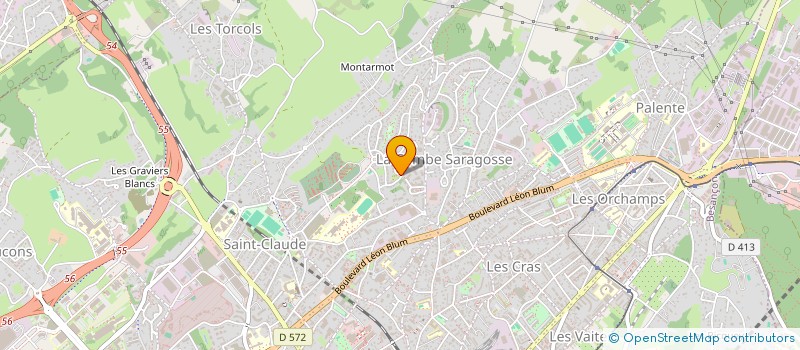localisation de l'entreprise MONSIEUR SEBASTIEN DUBOIS à BESANCON