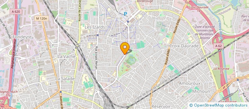 localisation de l'entreprise MONSIEUR SEBASTIEN DUBOIS à TOULOUSE