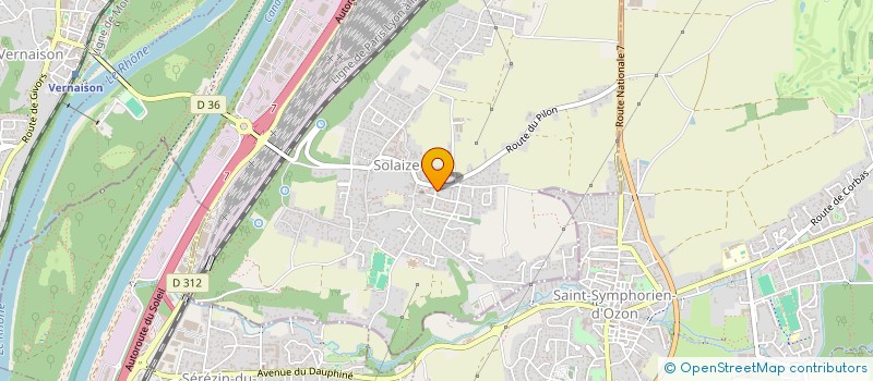 localisation de l'entreprise MONSIEUR SEBASTIEN DUBOIS  SOLAIZE