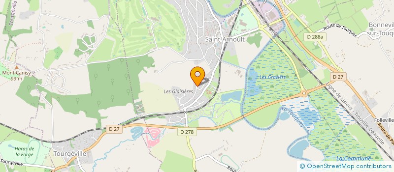 localisation de l'entreprise MONSIEUR SEBASTIEN DUBOS  SAINT-ARNOULT