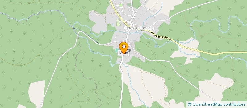 localisation de l'entreprise MONSIEUR SEBASTIEN DUCAMP à ONESSE-LAHARIE