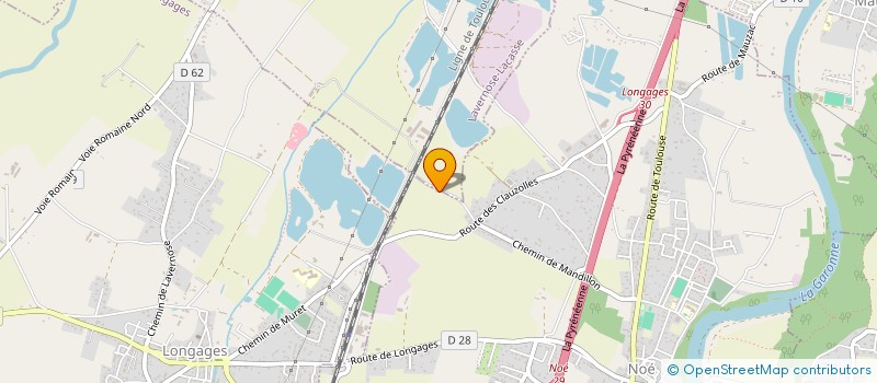 localisation de l'entreprise MONSIEUR SEBASTIEN DUCASSE  NOE