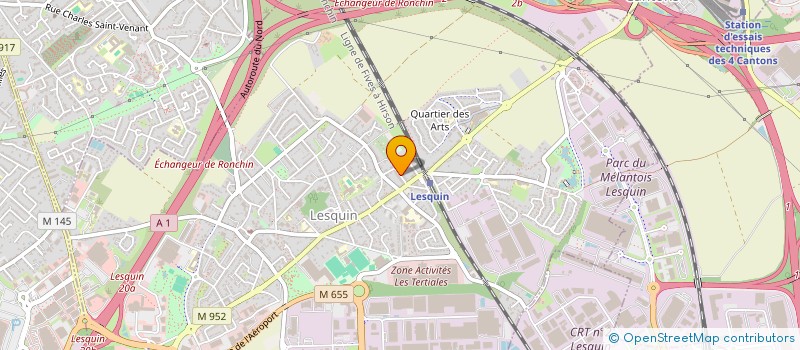 localisation de l'entreprise MONSIEUR SEBASTIEN DUCHATELLE à LESQUIN