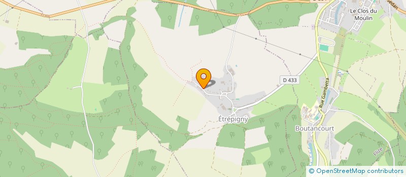 localisation de l'entreprise MONSIEUR SEBASTIEN DUCHENE  ETREPIGNY