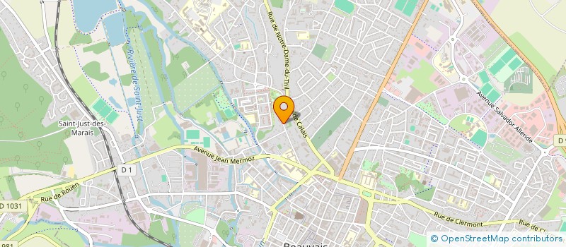 localisation de l'entreprise MONSIEUR SEBASTIEN DUCTEIL  BEAUVAIS