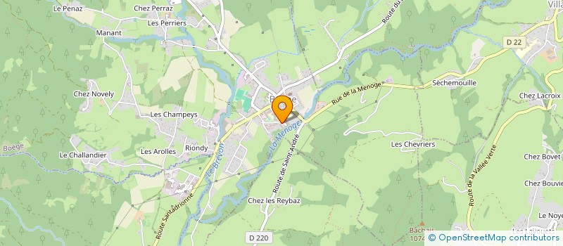 localisation de l'entreprise MONSIEUR SEBASTIEN DUFAUG  BOEGE