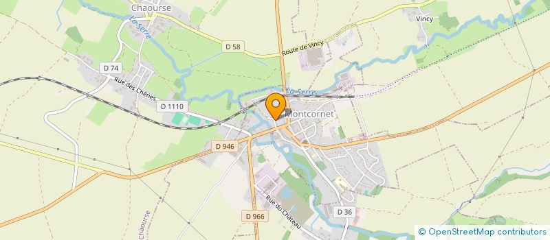 localisation de l'entreprise MONSIEUR SEBASTIEN DUFOSSE  CHAOURSE