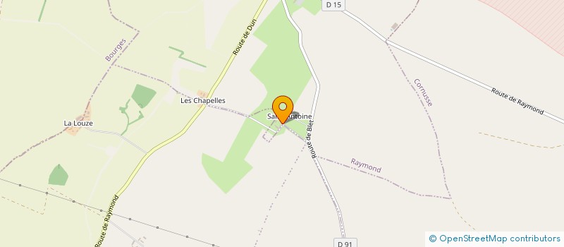 localisation de l'entreprise MONSIEUR SEBASTIEN DUFOUR  RAYMOND