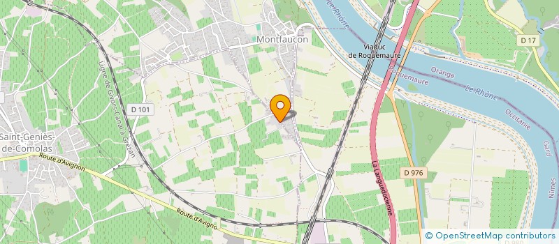 localisation de l'entreprise MONSIEUR SEBASTIEN DUFOUR  SAINT-GENIES-DE-COMOLAS