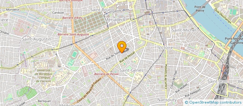 localisation de l'entreprise MONSIEUR SEBASTIEN DUGRAND  CHEVANCEAUX