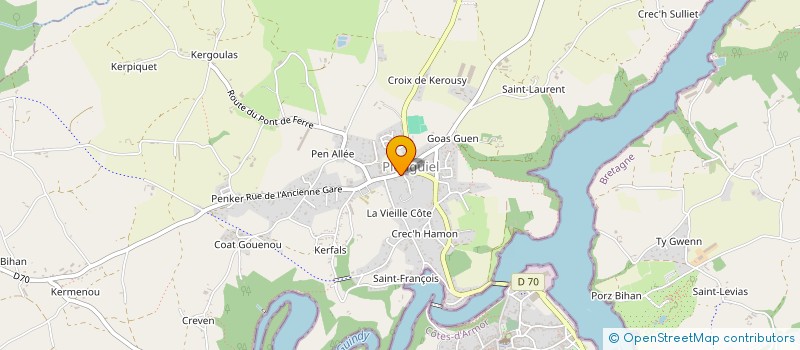 localisation de l'entreprise MONSIEUR SEBASTIEN DUGUE à PLOUGUIEL
