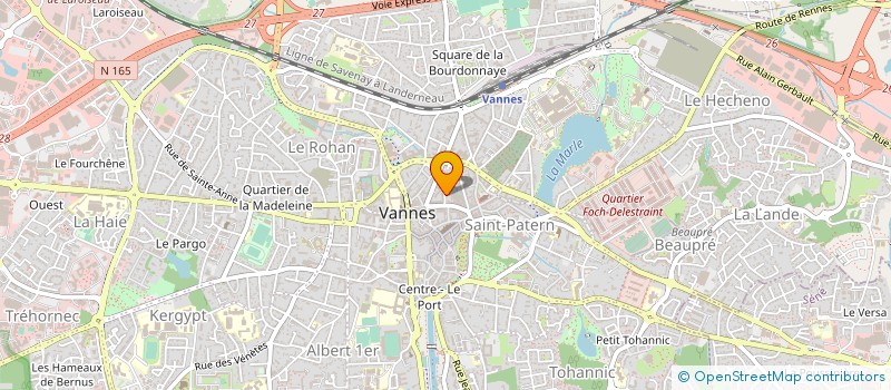 localisation de l'entreprise MONSIEUR SEBASTIEN DUHAUPAS à VANNES