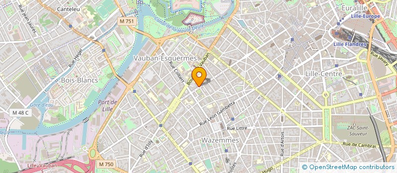 localisation de l'entreprise MONSIEUR SEBASTIEN DUHEM à LILLE