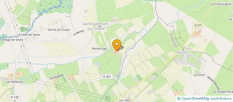 localisation de l'entreprise MONSIEUR SEBASTIEN DUJARDIN à SAINT-GERMAIN-SUR-SEVES