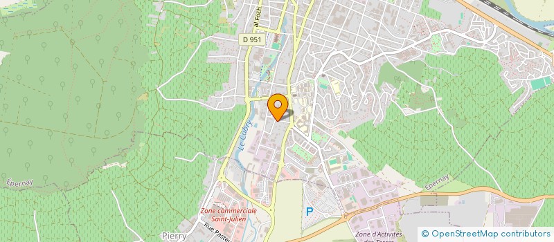 localisation de l'entreprise MONSIEUR SEBASTIEN DULAC  EPERNAY