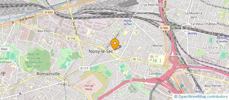 localisation de l'entreprise MONSIEUR SEBASTIEN DUMAND à NOISY-LE-SEC