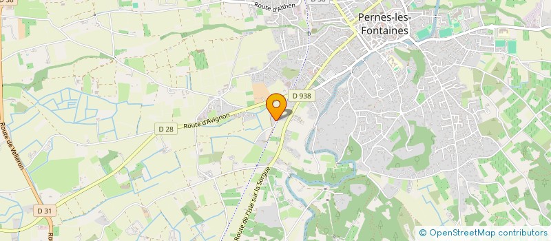 localisation de l'entreprise MONSIEUR SEBASTIEN DUMAS à PERNES-LES-FONTAINES