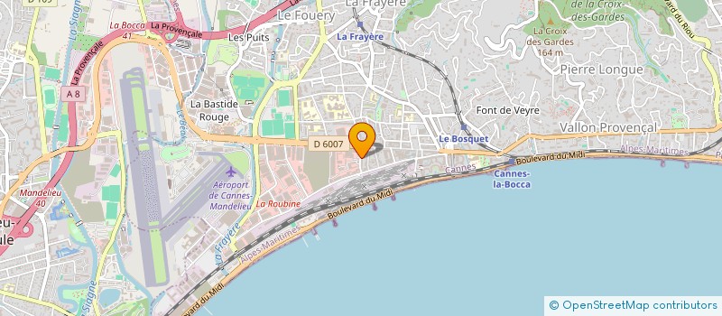 localisation de l'entreprise MONSIEUR SEBASTIEN DUMONT à CANNES