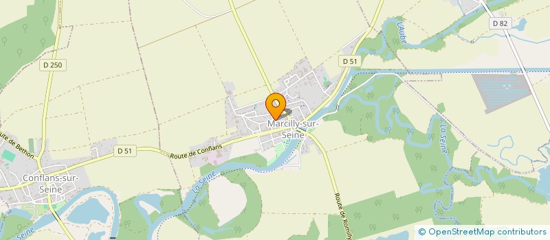 localisation de l'entreprise MONSIEUR SEBASTIEN DUPONT  MARCILLY-SUR-SEINE