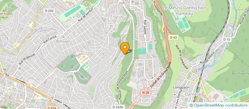 localisation de l'entreprise MONSIEUR SEBASTIEN DUPONT à ROUEN